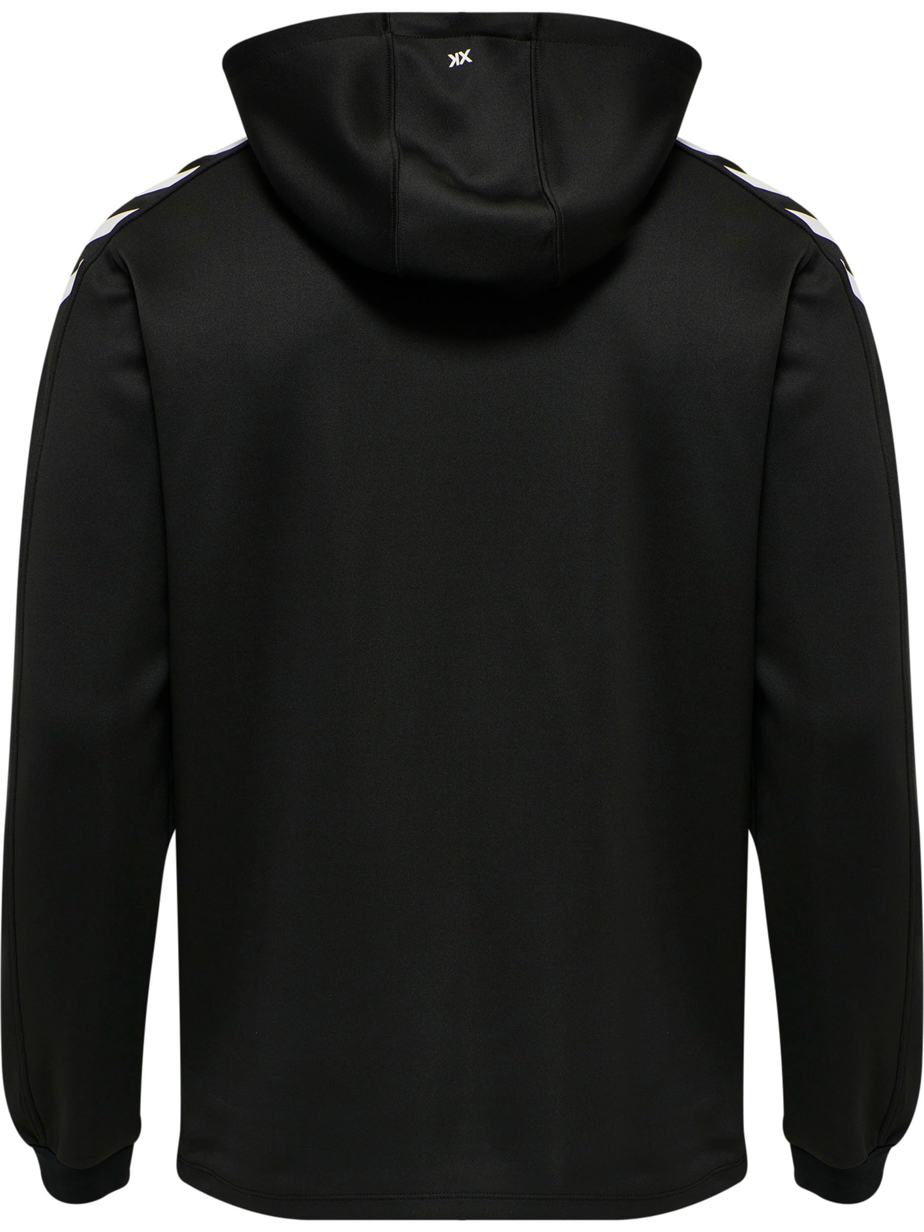 hummel hmlCORE XK Poly Zip Hood Sweat, Black/Black, M