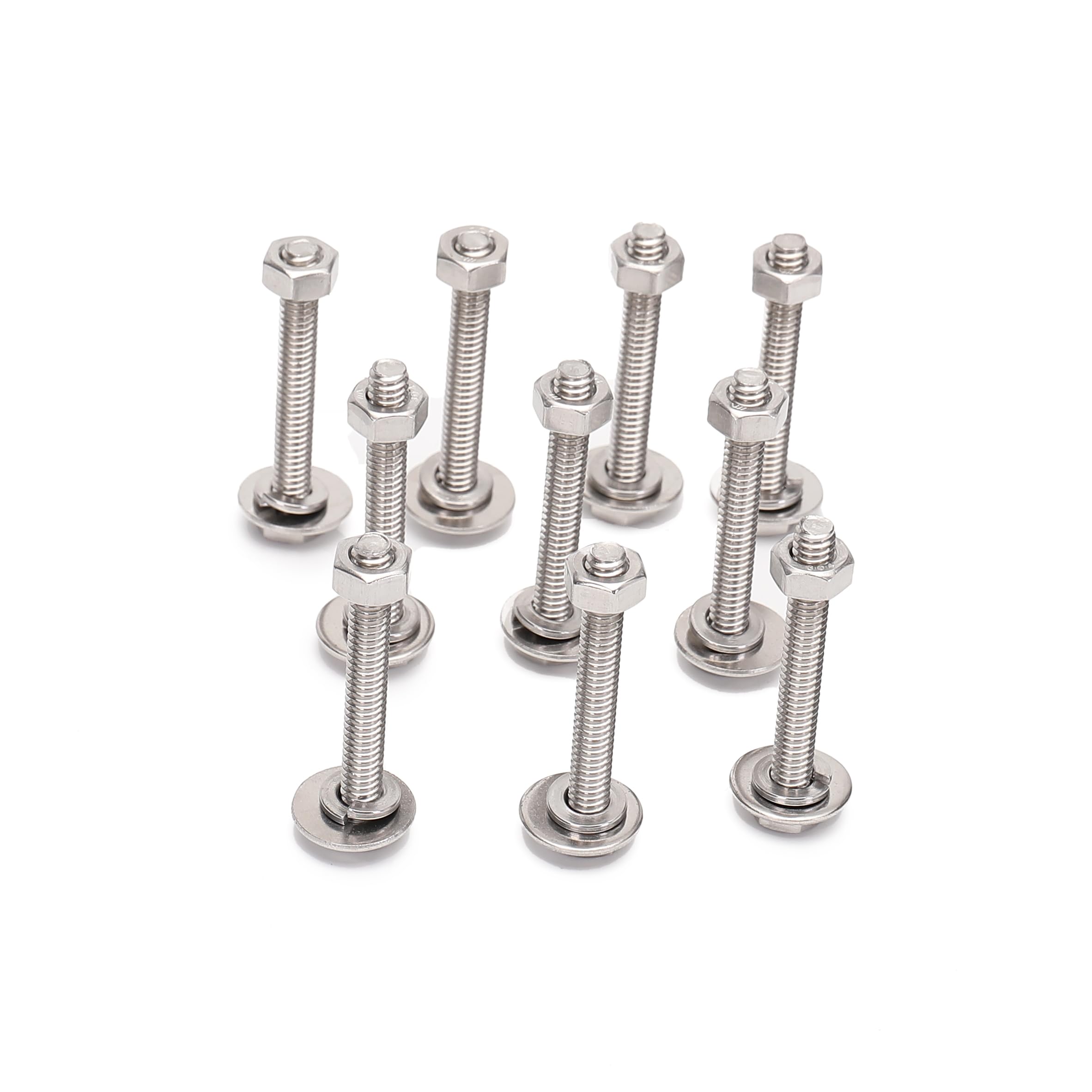 Stainless Steel Bolts & Nuts Set - 5/16-18 -6