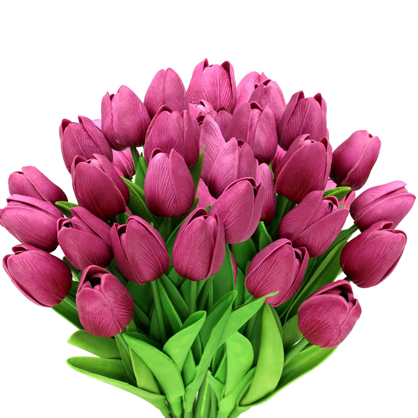Pseutio Hot Pink Tulip 28-Piece Set