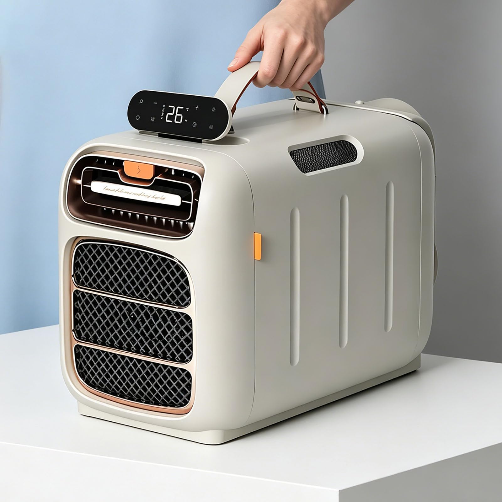Alsup Multicolor Camping Ac Unit For Tent, Portable Camping Air Conditioner 3 Fan Speeds