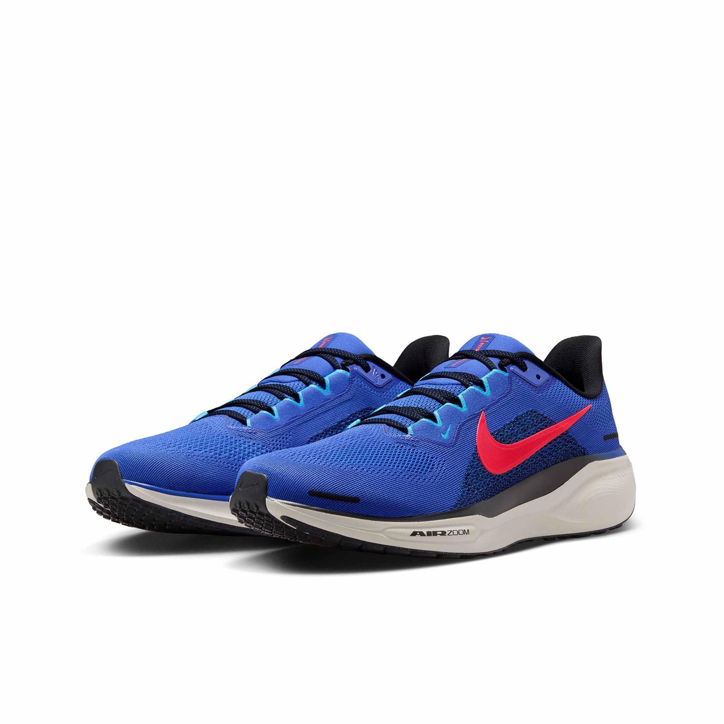 Nike Pegasus 41 - Zapatillas de Correr para Hombre, Astronomy Blue Hot Punch Black, 42 EU