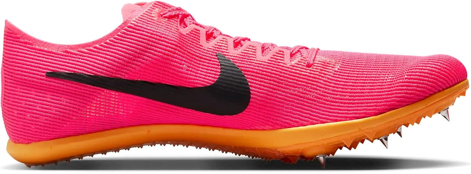 Nike Zoom Mamba Track Field Distance Spikes, White/Black