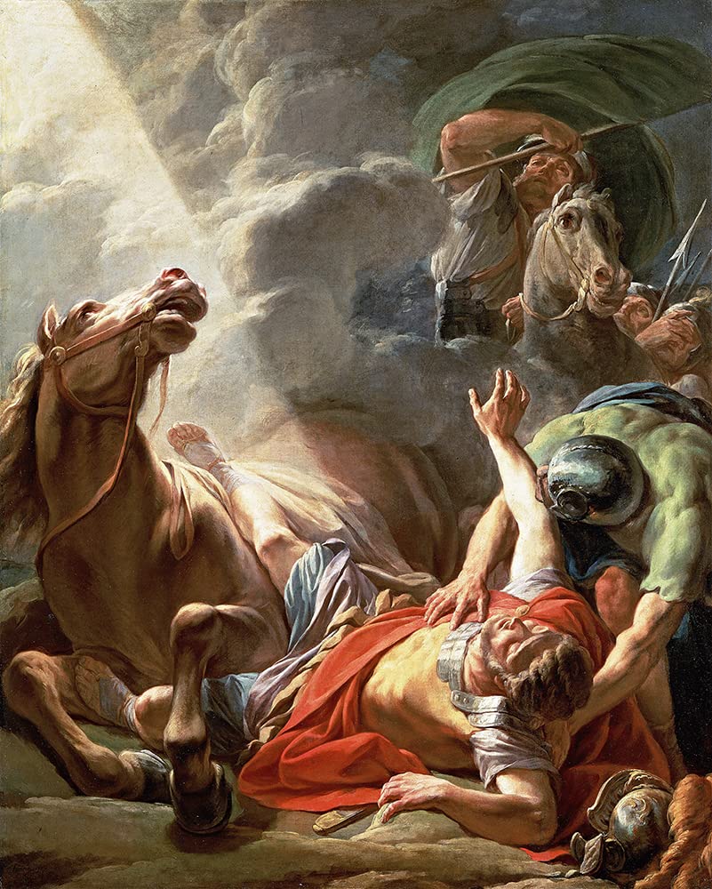 Amazon.com: ArtDirect The Conversion of Saint Paul (1797) 11x14