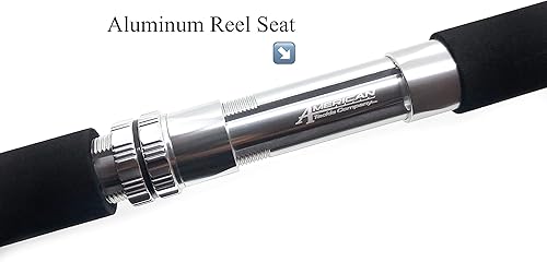 Miniatura 5 de Fitzgerald Fishing Stunner HD Saltwater 5'8"-6'6" Peso de línea 40-150 libras, 80-200 libras y 20-80 libras, pesado, X-pesado y XX-pesado