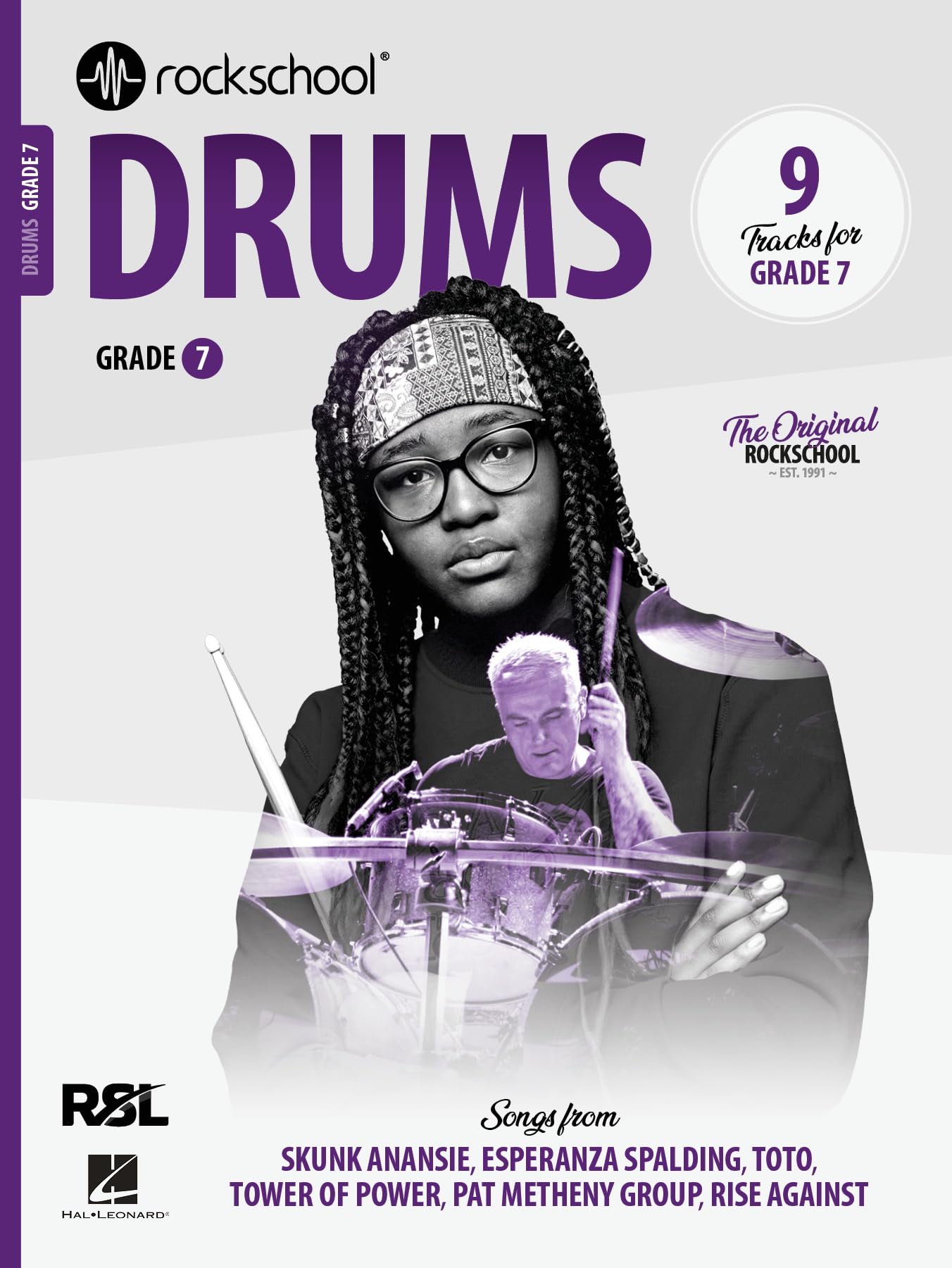 Rockschool Drums Grade 7 (2024) Book and Audio Online Drums RSL