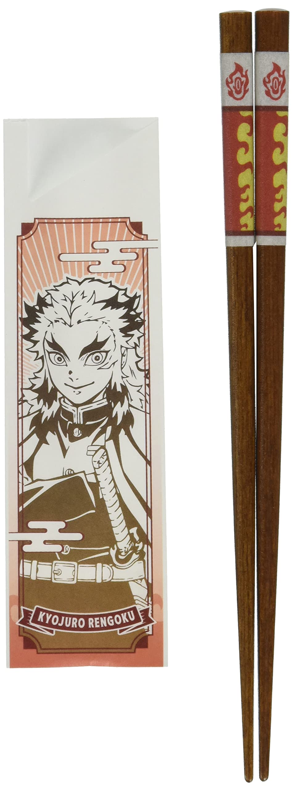 Amazon|金正陶器 鬼滅の刃 煉獄杏寿郎 塗箸 S 約18cm 和紙巻 073566 Amazon|金正陶器 鬼滅の刃 煉獄杏寿郎 塗箸 S 約18cm 和紙巻 073566