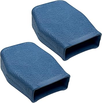 2 Pack AC19-2 Extension Ladder Covers Fit for Werner Extension Ladders, Ladder Pads Fit All Werner Ladders Except 500, D500, D7136-2, D7140-2 & MT, Ladder Stabilizer Bumpers Rubber End Caps Mitts
