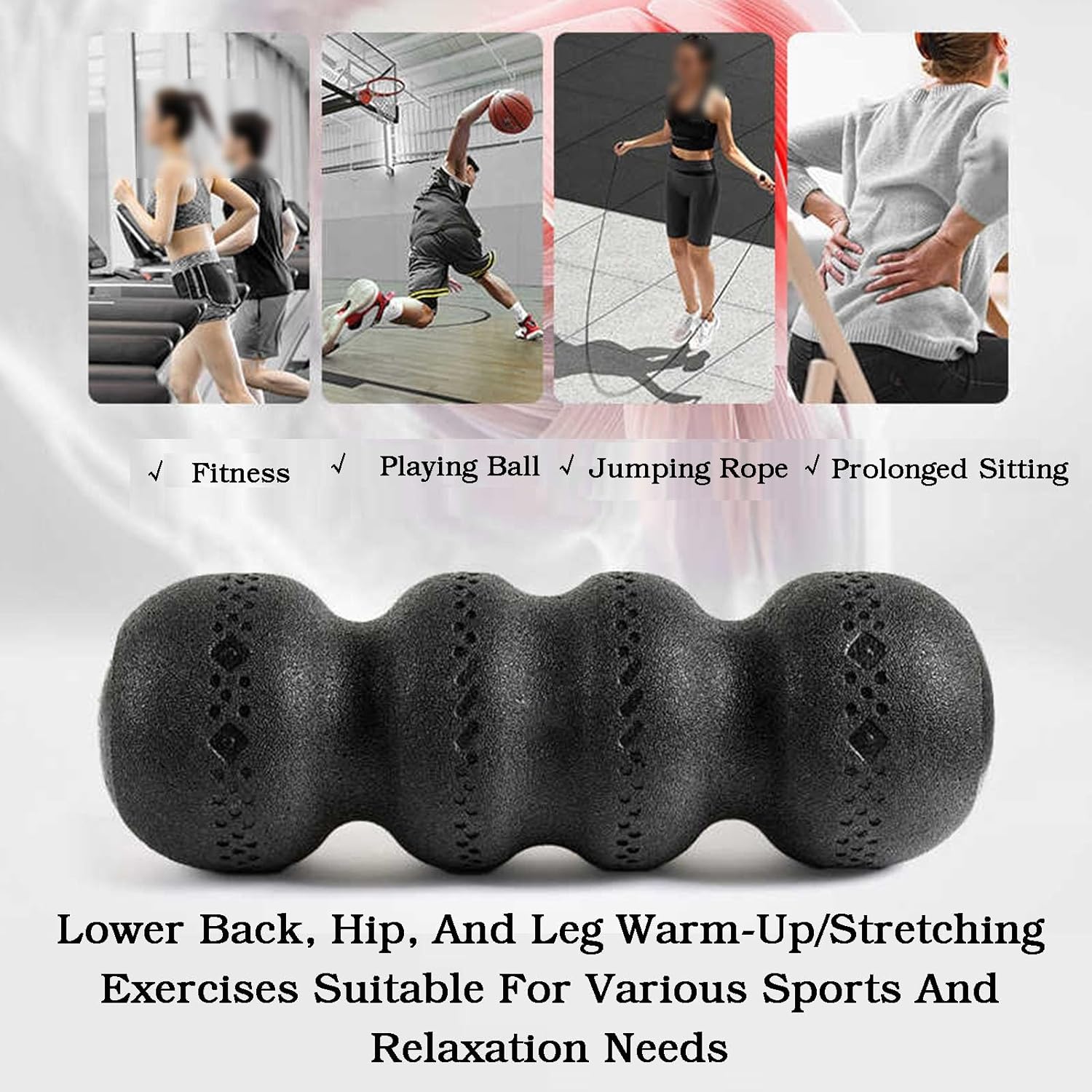 Foam Roller,Self Myofascial Release of Painful Trigger Point Muscle,for Exercise, Self-Massage and Muscle Recovery(Color1)