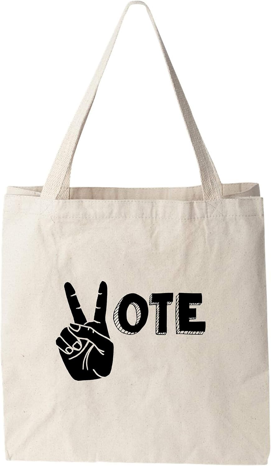 Moonlight Makers 100% Cotton Canvas, Natural Tote Bag, Full-Color Tote, Funny Design - Political