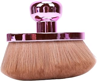 Wide Head Foundation Brush, Large Body Makeup Brush för (Rosa guld) | Ultrastor Mjuk Kroppsborste, Ergonomisk Design med Bred Huvud, Idealiskt Verktyg för Att Blanda Foundation, Bronzer och