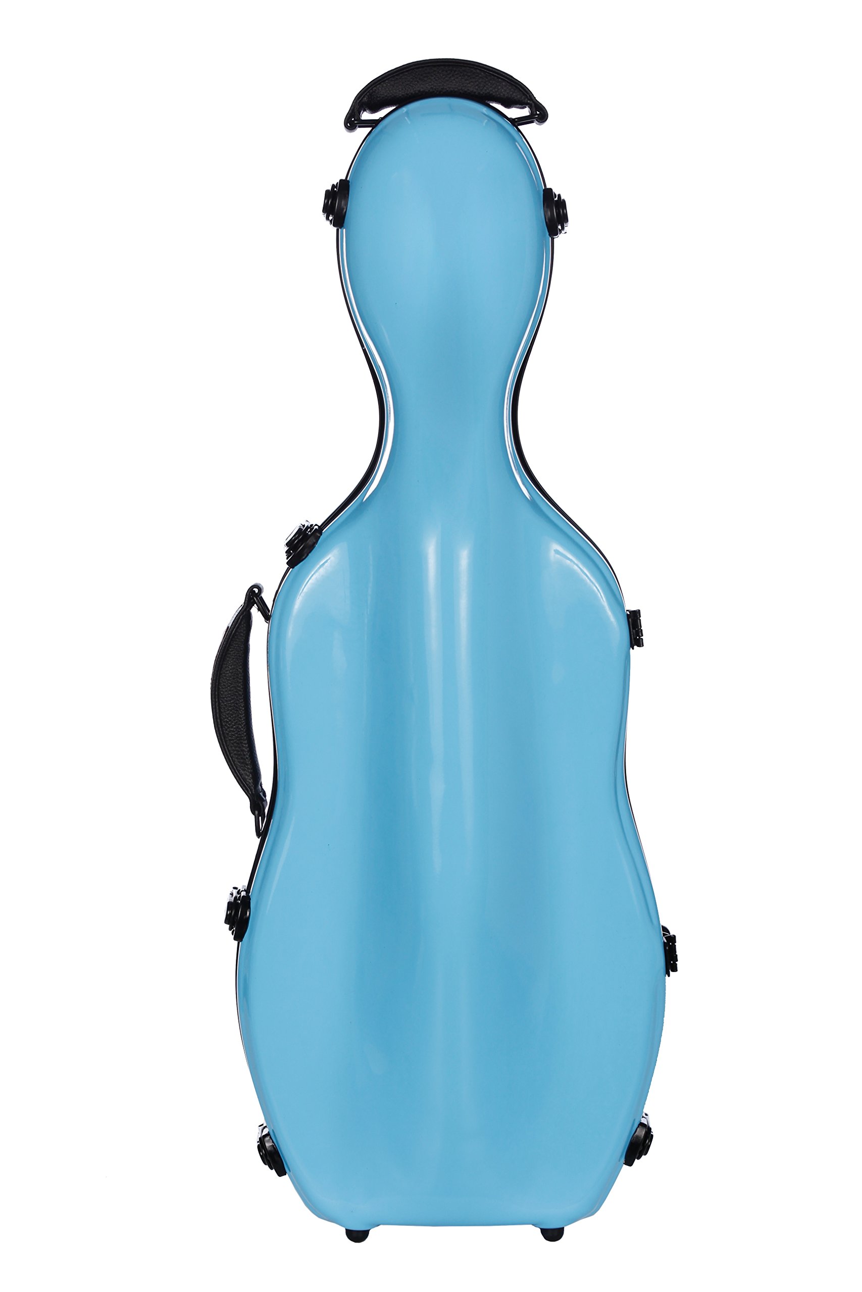 M-Case Custodia per Viola Fiberglass 38-43 Ultra Light cielo blu borsa musicale