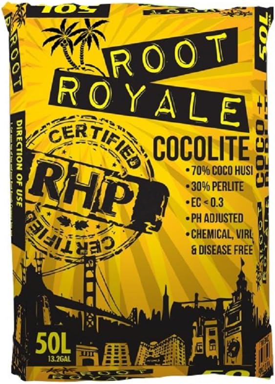 Coco/Perlite Mix 50L Hydroponics Growing Media, Horticulture Grow Medium