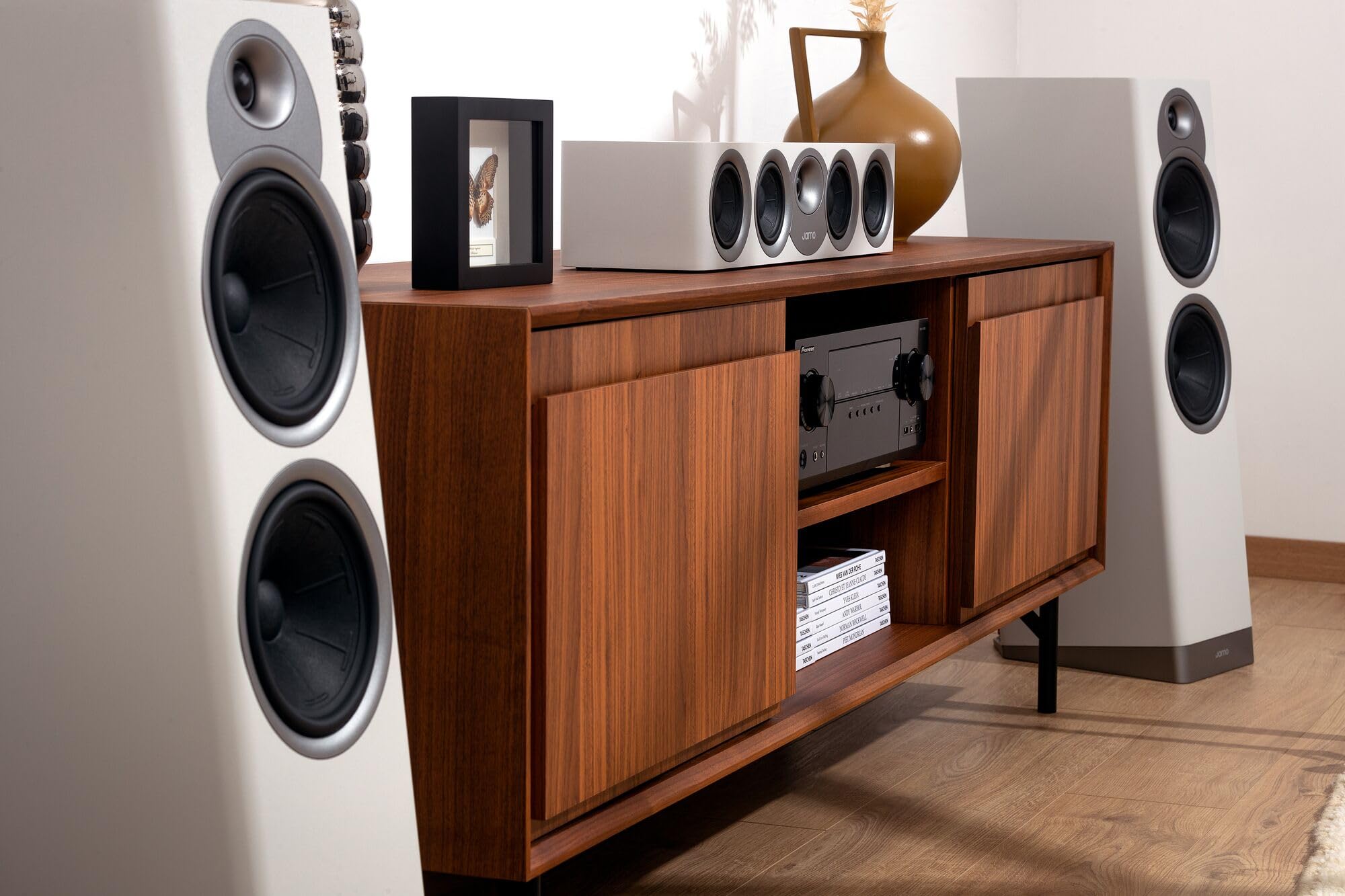 Jamo S7-43C Center Channel Grey Cloud Altavoz de Canal Central con woofers de 14 cm Gris