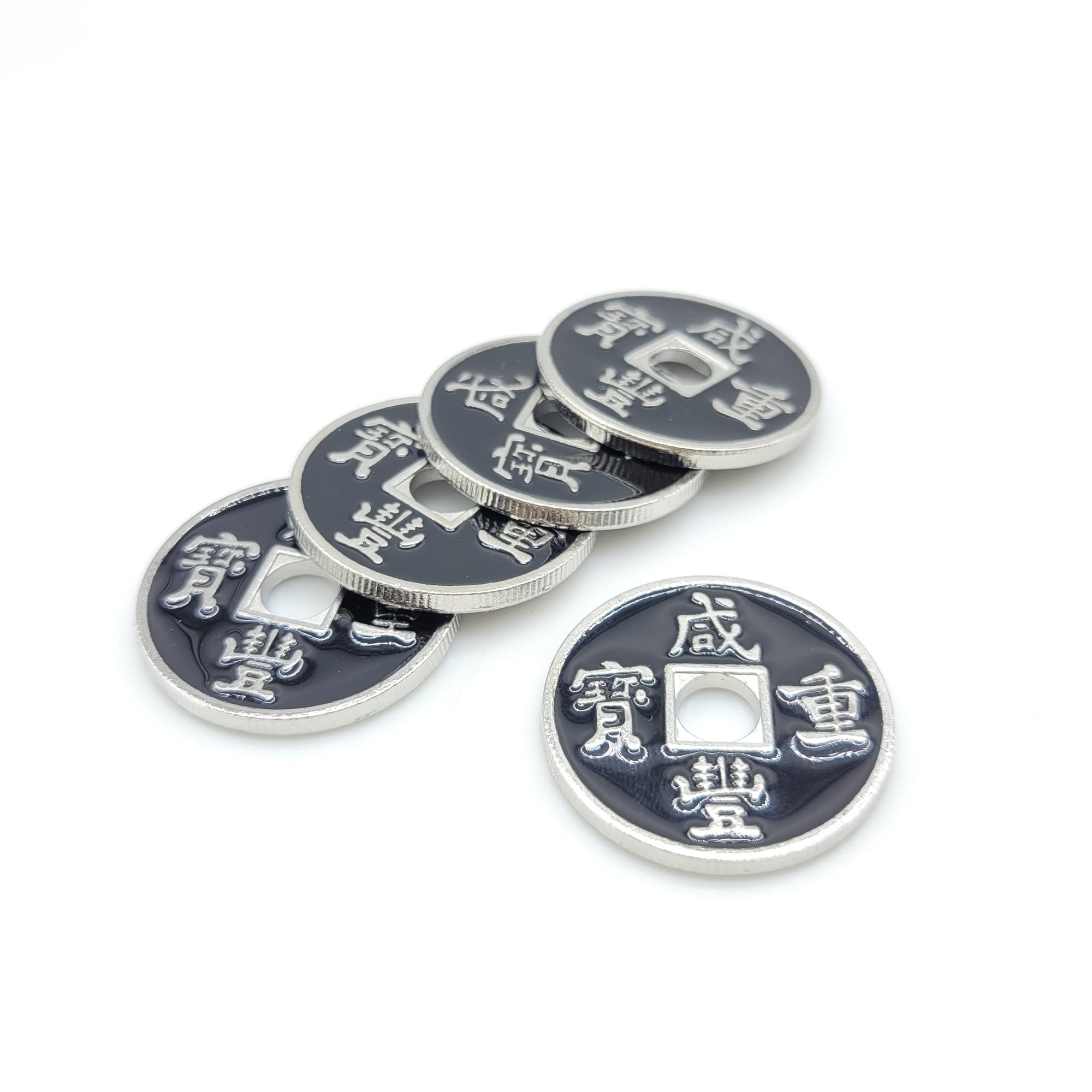 Amazon.com: AIMOFAMAG 5 Pcs Chinese Coin Half Dollar Size
