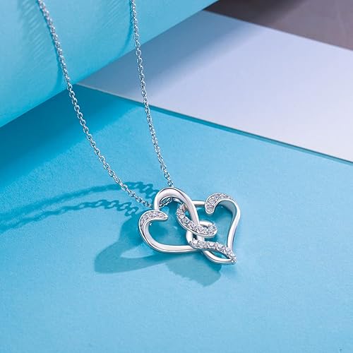 Miniatura 3 de LOLA CLORIS Collar para madre e hija, regalo para madre e hija, regalos de cumpleaños para mamá de hija, regalos de Navidad para mamá, collar de