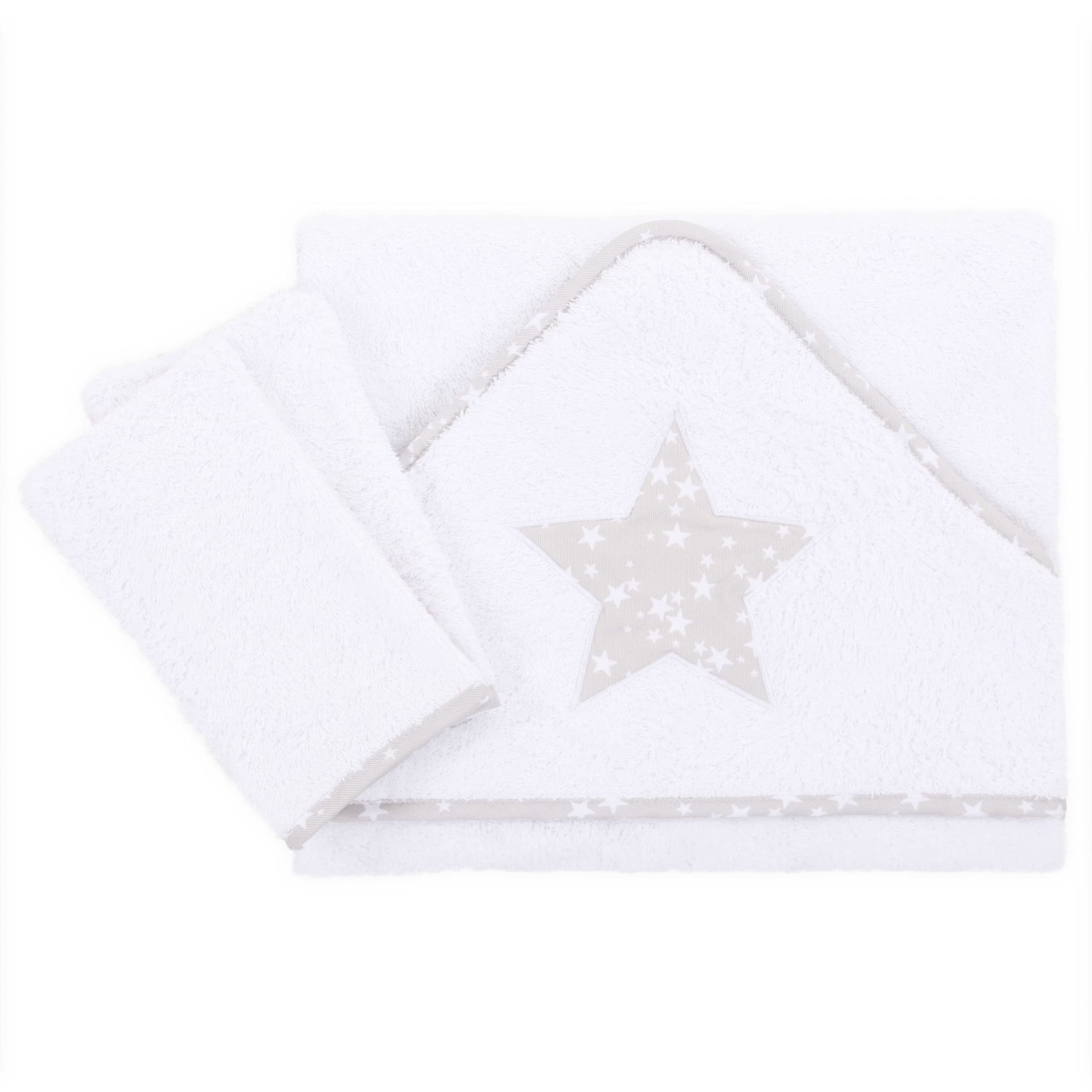 Serviette de bain à capuche babybay pour le rituel du bain de bébé la nuit