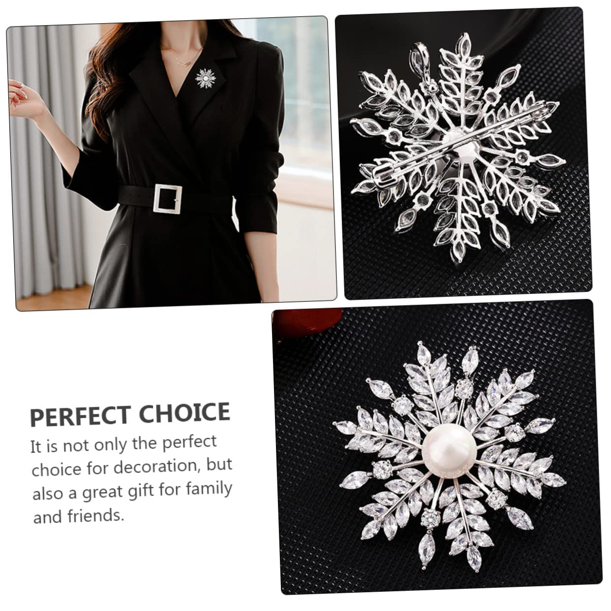 BESPORTBLE Spilla per Corsage Decorativo per Abbigliamento Accessorio Versatile per Matrimoni e Speciali Con Pin Robusto