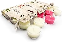 Vista 13 de Shortie's Candle Company Fall Premium Tealight Candles Paquete de 3 (18 velas de té altamente perfumadas) – Soufflé de calabaza, pastel de nuez