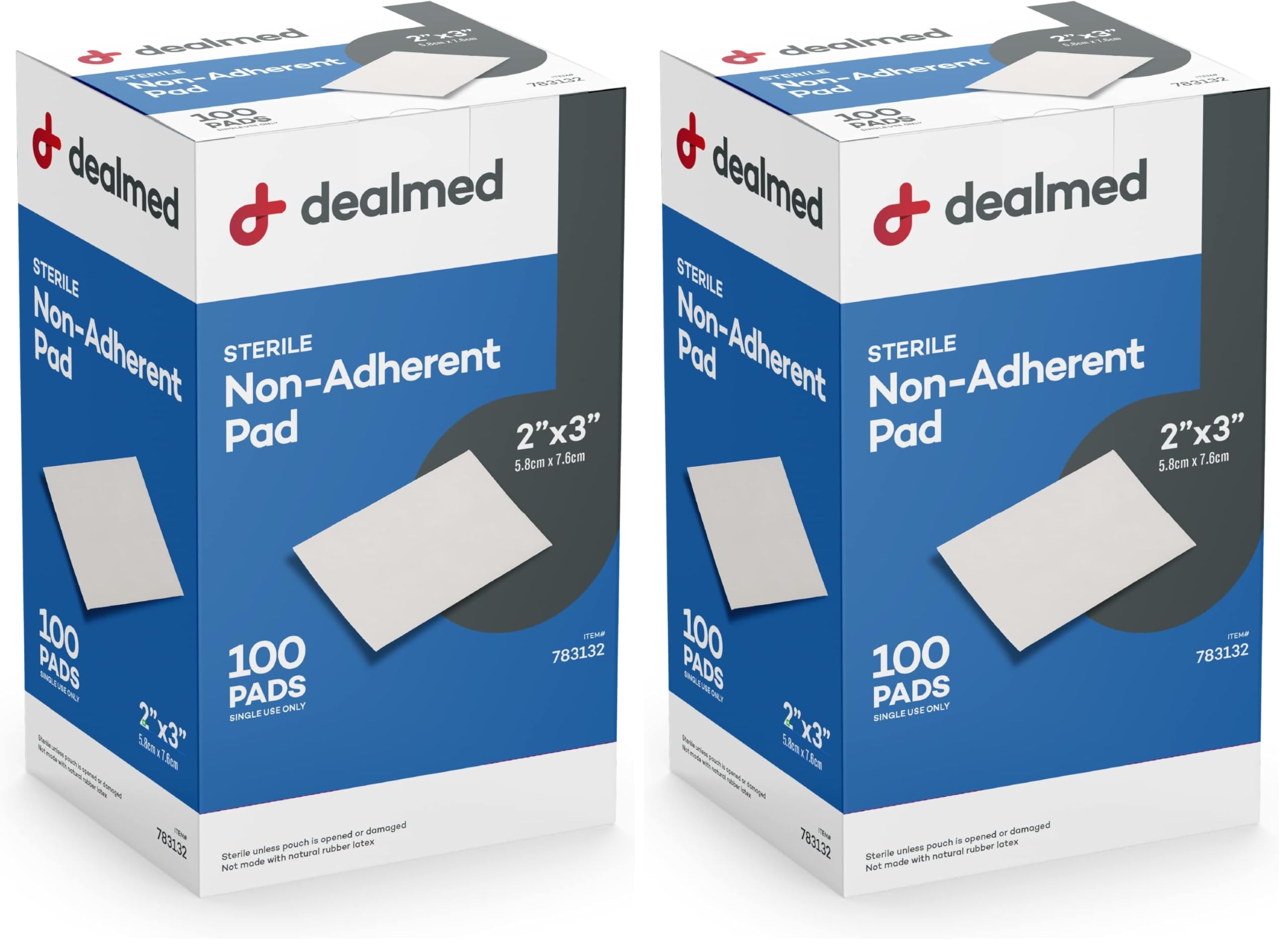 Dealmed Sterile Gauze Pads 2" x 3" - Non Adherent - 100 Count — Amazon image 10