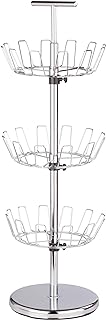 Honey-Can-Do 3 Tier Chrome Shoe Tree, 25 lbs