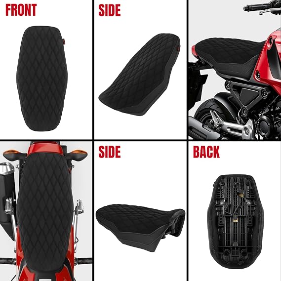 2-Up Motorcycle Seat Replacement for Honda Grom MSX 125 2021-later