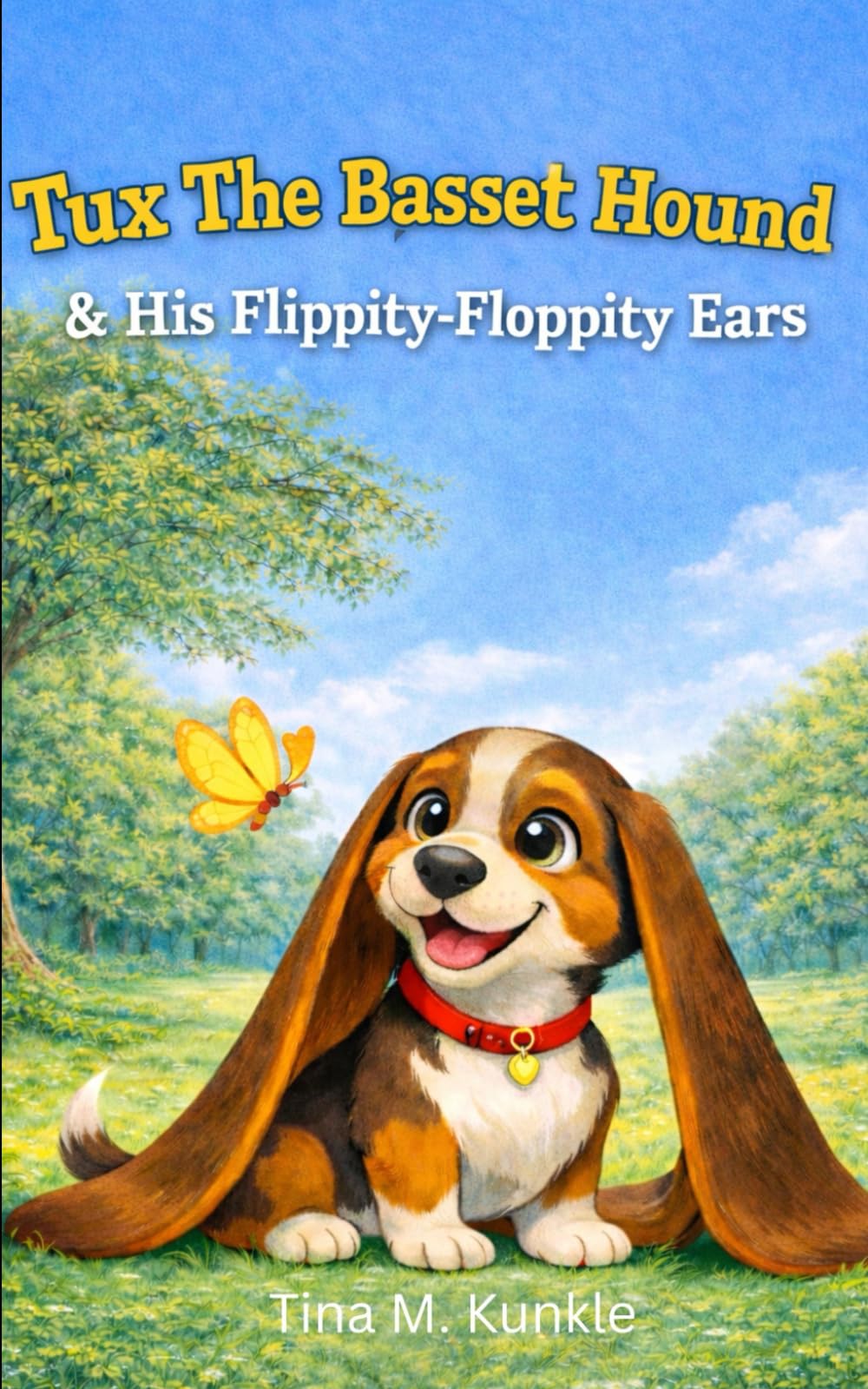 Tux The Basset Hound & His Flippity - Floppity Ears