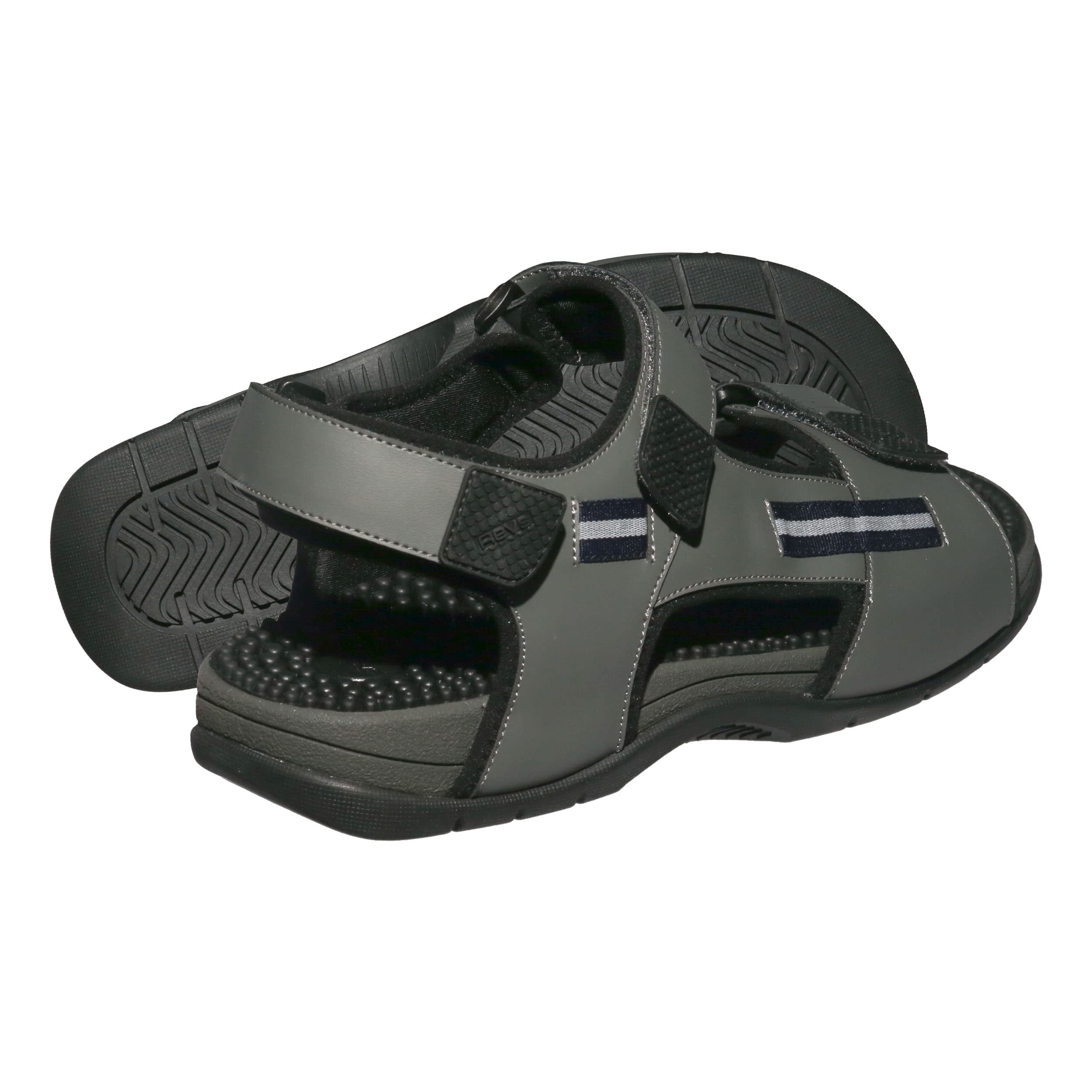 Revs - Lomond - Men’s Action Strap Reflexology Massage Sandals