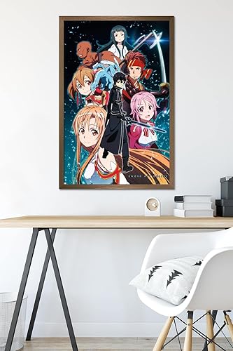 Miniatura 6 de Trends International Sword Art Online - Póster de pared de arte clave 2
