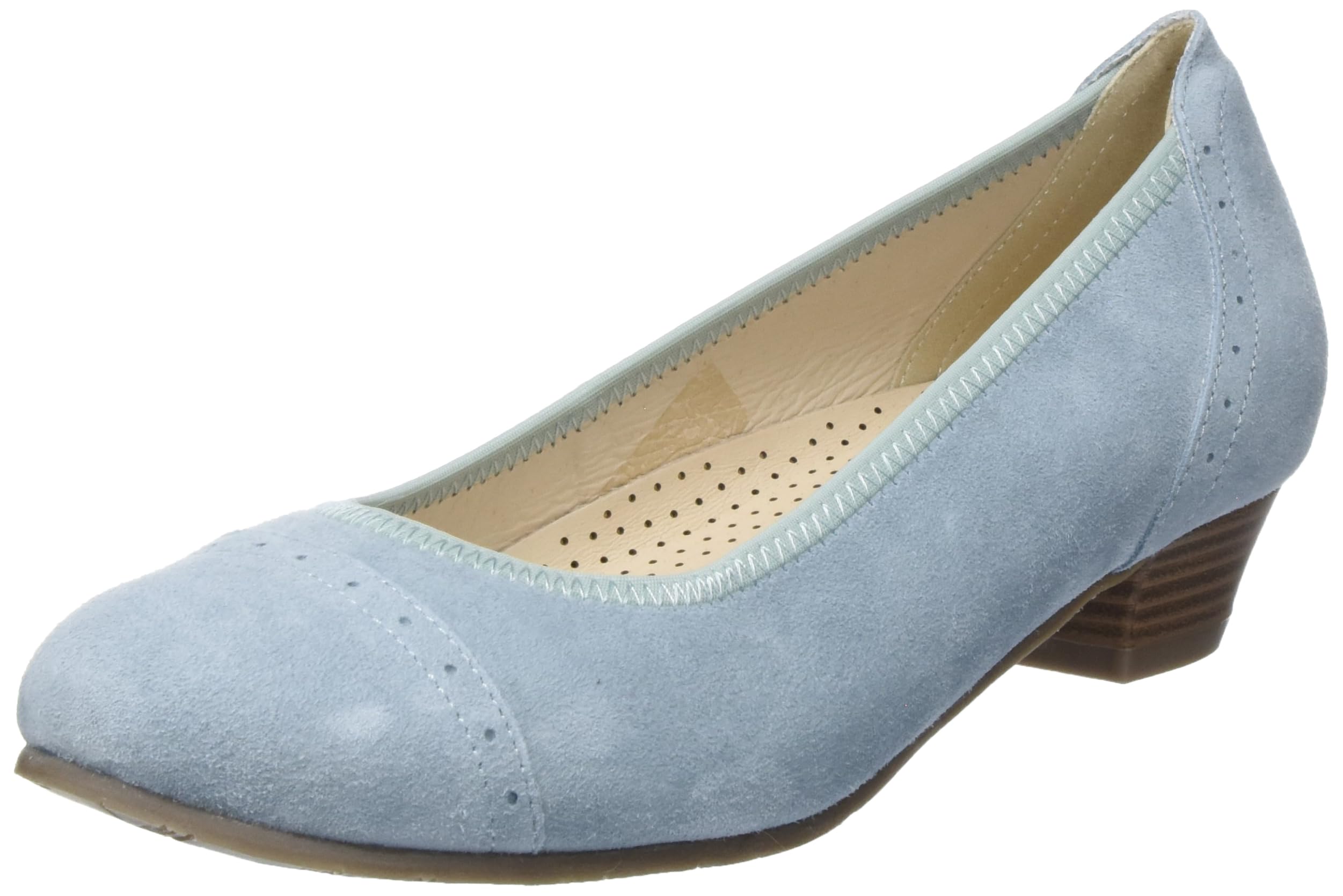 HIRSCHKOGEL Women's Pumps, Light Blue, EU 41, H Blue, 8.5 UK