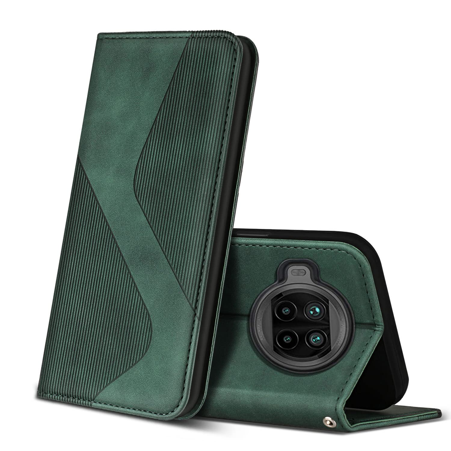 Cover per Xiaomi Mi 10T PRO 5G, Flip Custodia Carte di Credito da
