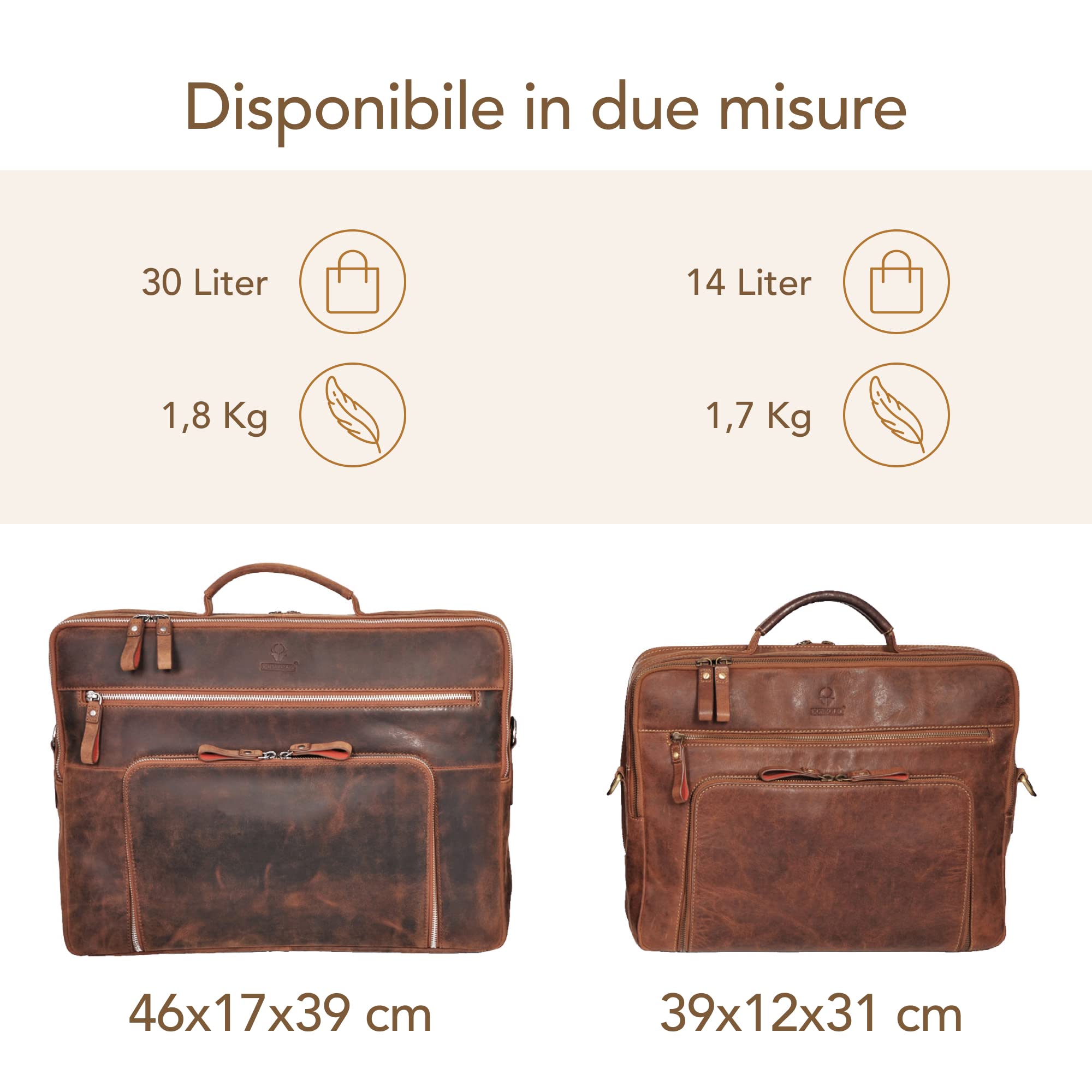 DONBOLSO San Francisco Leather Shoulder Bag