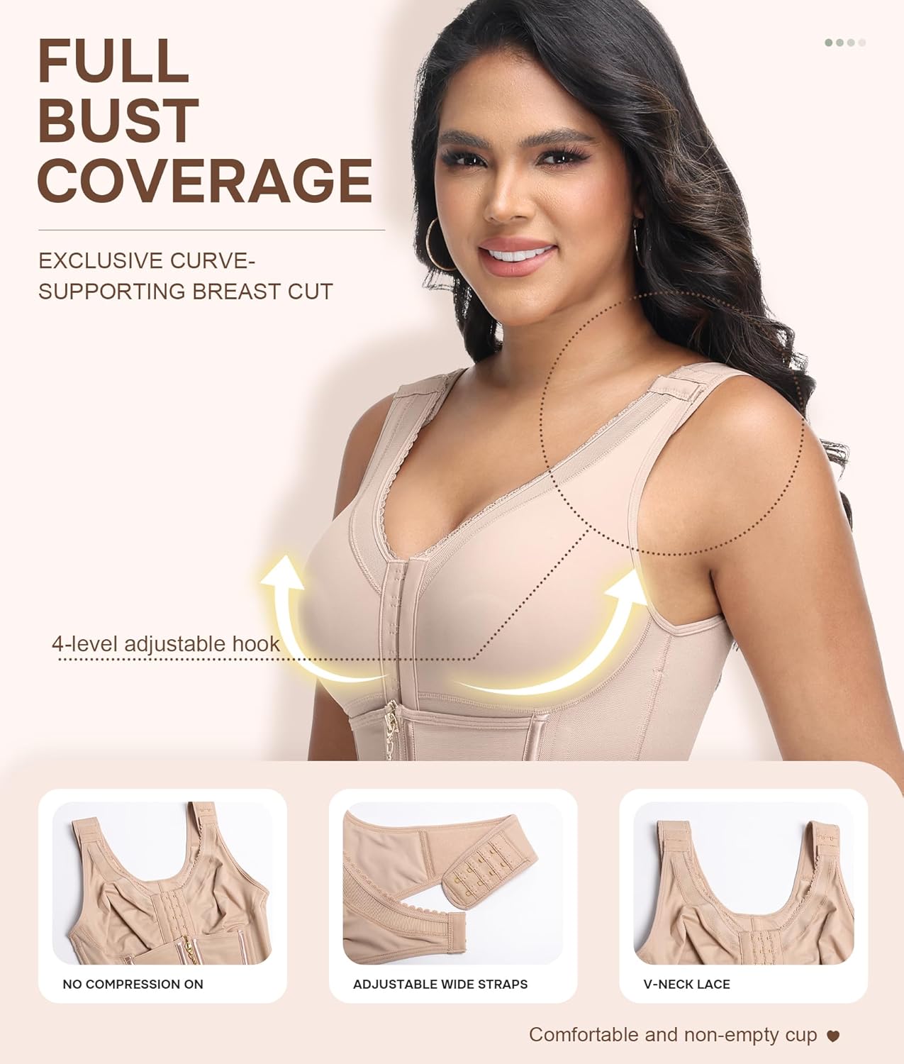 M MYODRESS Fajas Colombianas Tummy Control Shapewear for Women Post Surgery Compression Garment Stage 2/3 Body Shaper - Image 5