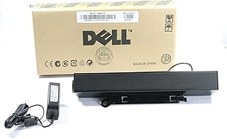 New OEM DELL Multimedia Soundbar Speaker Sound Bar AX510 Black AX510PA C730C DW711 LCD 468-7411 313-6412 313-6219 313-6413 313-6412 Monitor Flat Panel Screen Black Home Theater Ultrasharp