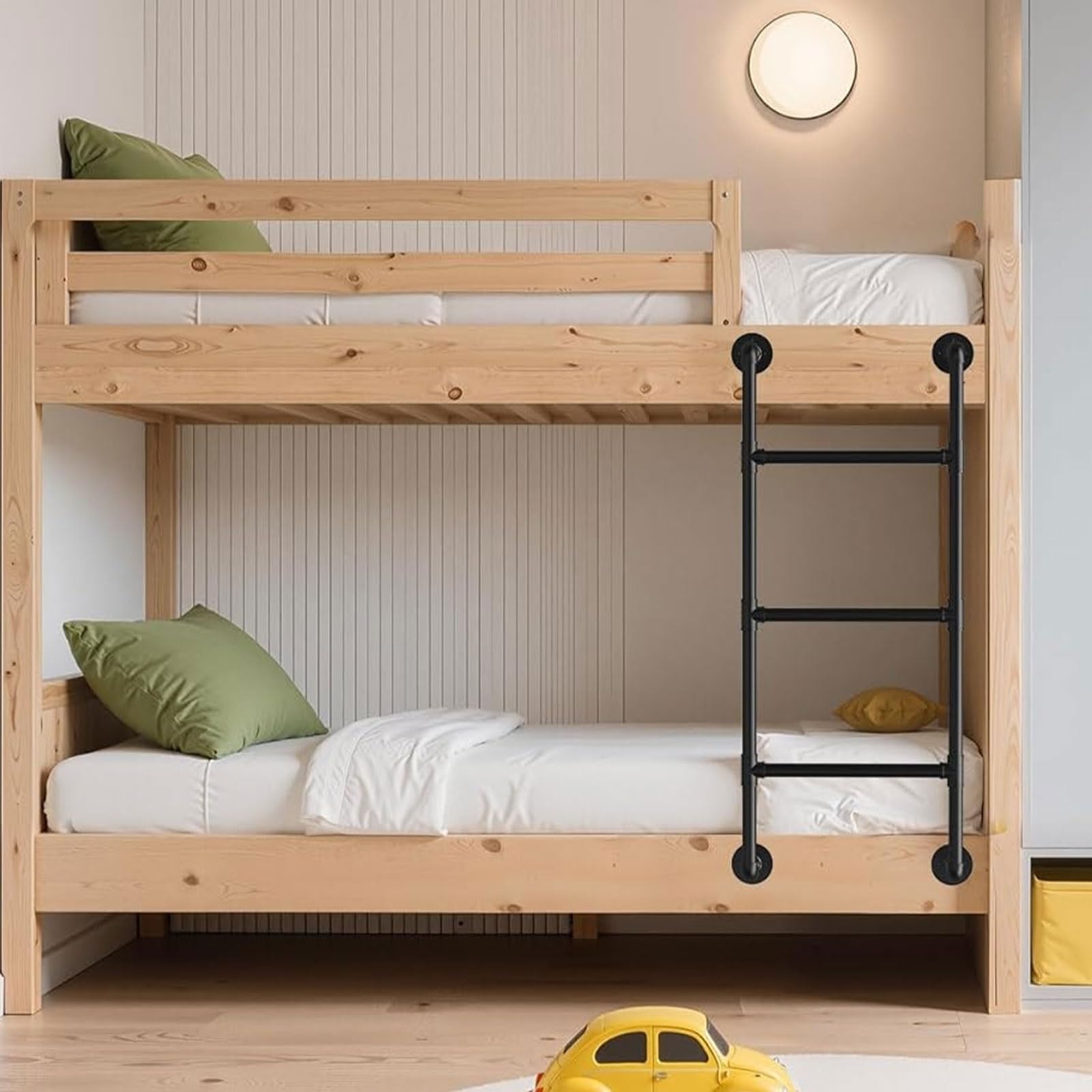 Escalera de pared para ático de diseño robusto industrial para una máxima seguridad en el hogar