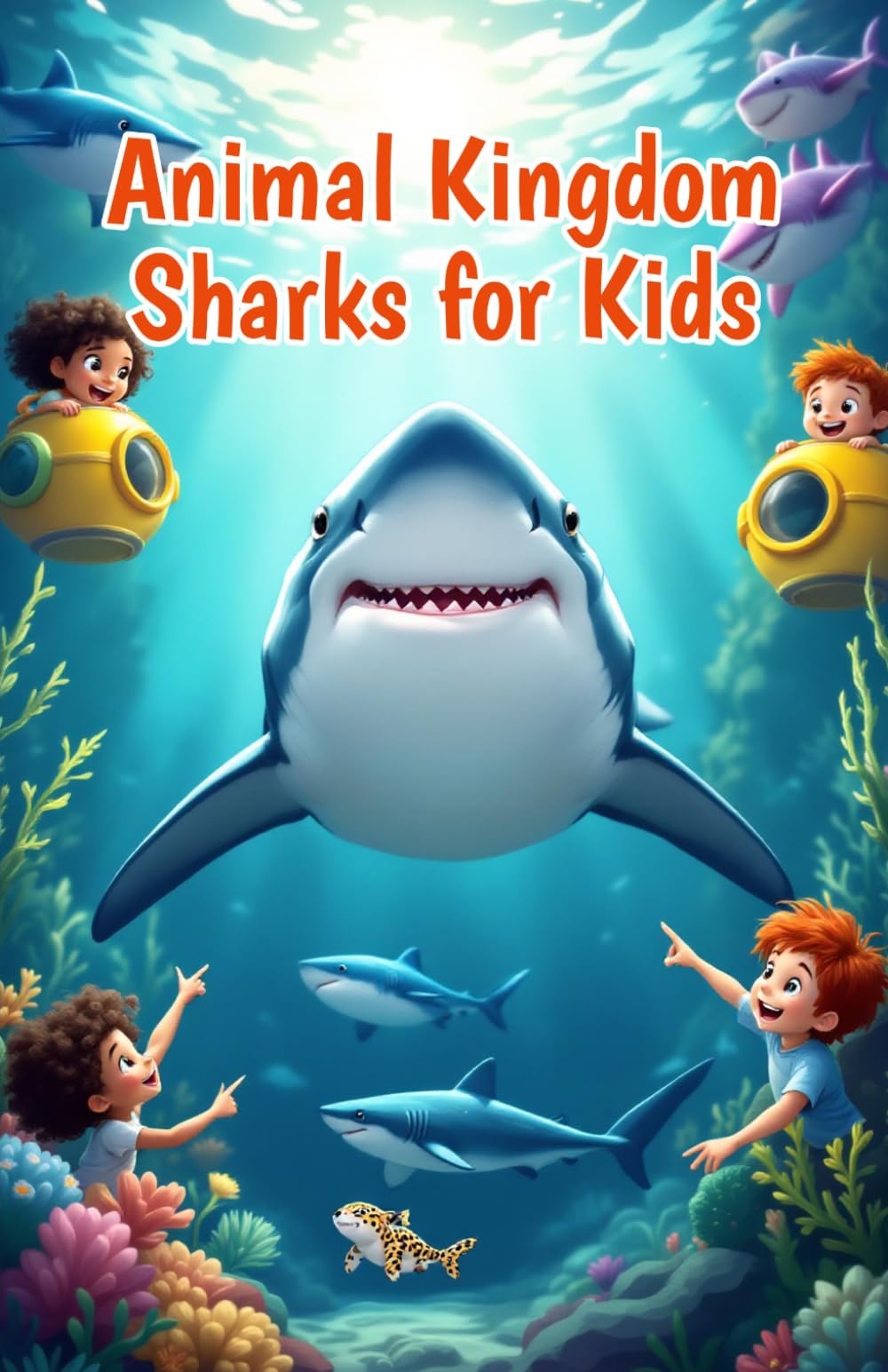 Animal Kingdom Sharks for Kids: Fun Facts About Great Whites, Hammerheads, Ocean Life, and Over 400 Species for Young Readers (Animal Kingdom For Kids)