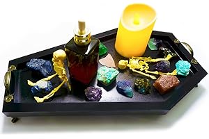 LIJEPNA Bamboo Gothic Coffin Serving Tray