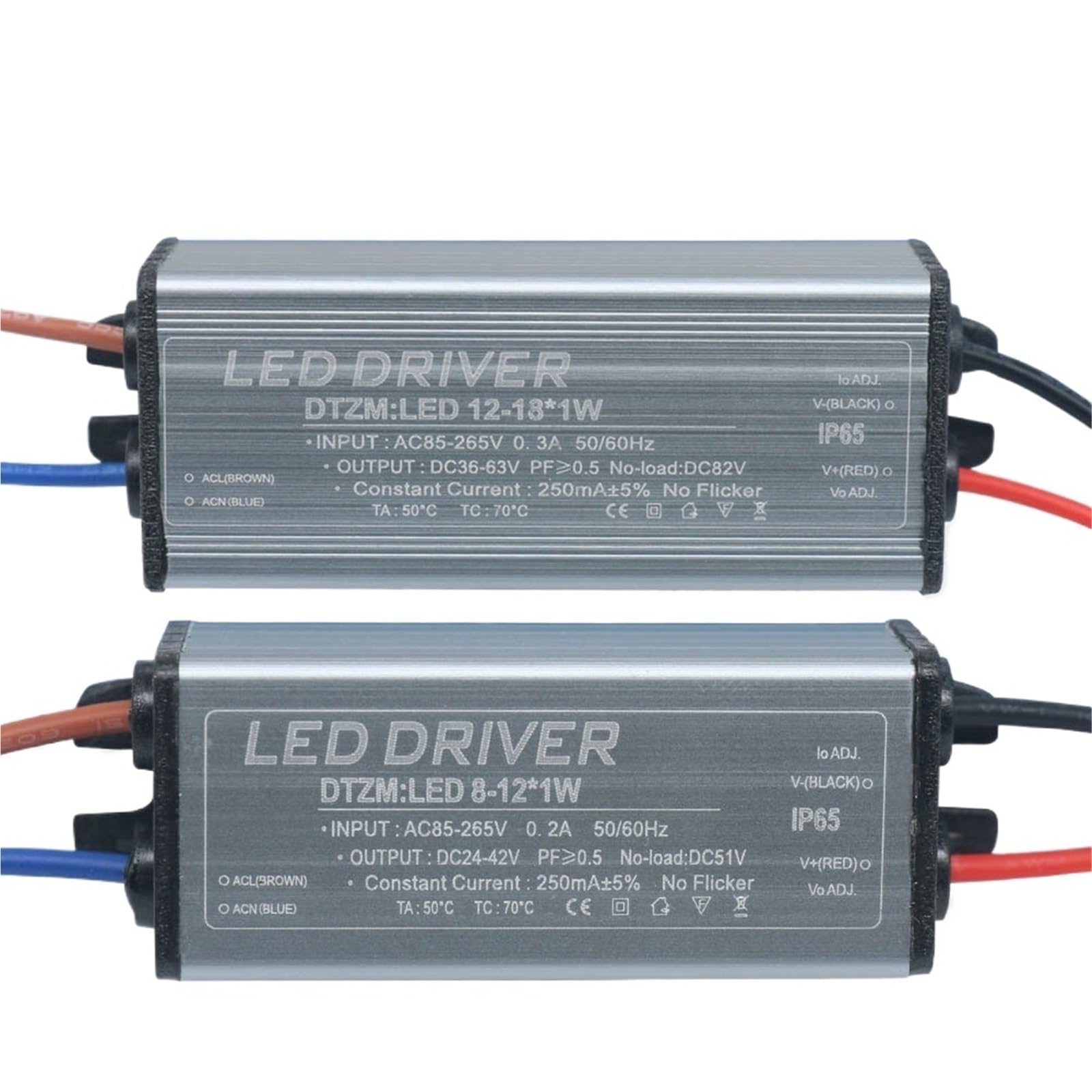 Transformateur LED 18-25W Convertisseur Étanche AC 85-265V - 4