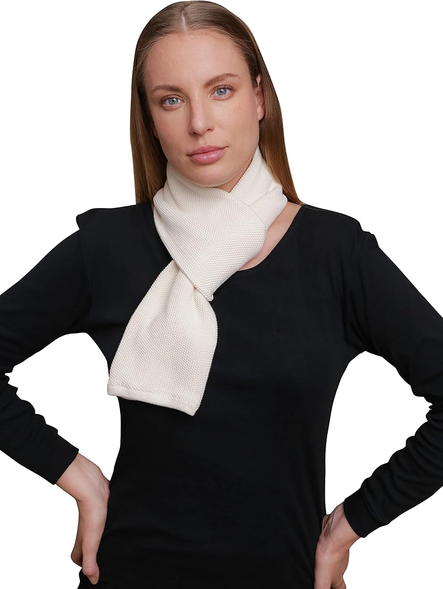 Organic Hemp & Cotton Woven Scarf – Fair Trade, Global Smallholder Network view 4