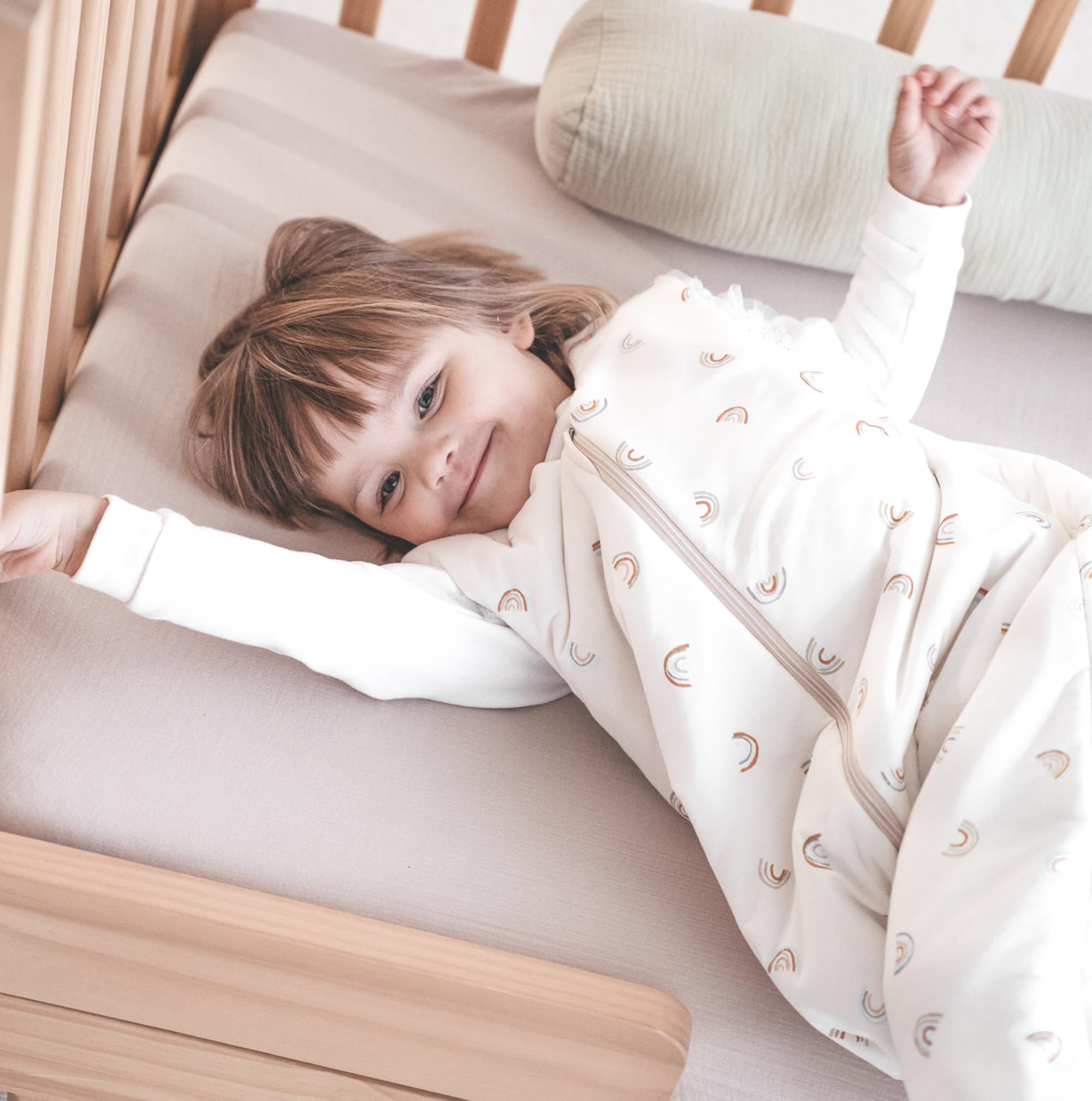 Julius Zöllner Jumper Jersey Little Bow, Größe 92 | aus weicher Jersey Baumwolle, sicher und schadstoffgepüft, zum Gehen und Stehen - optimal für aktive Kids
