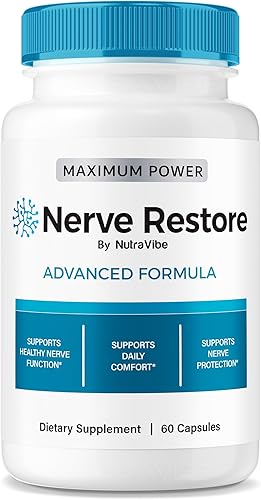Restauración de nervios - Fórmula avanzada de restauración de nervios con ingredientes naturales  Restaurador de nervios premium para ayudar a