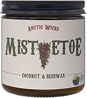 Vista 26 de Macarrón de Almendra Velas Perfumadas Arctic Wicks de Coco y Cera de Abeja Vela de Ámbar No Tóxica de 16oz para Decoración de Otoño