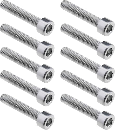 10 tornillos Torx M5x 0.984 in compatibles con sierras de corte Stihl TS400 TS410 TS420, accesorios para máquinas eléctricas, herramientas roscadas