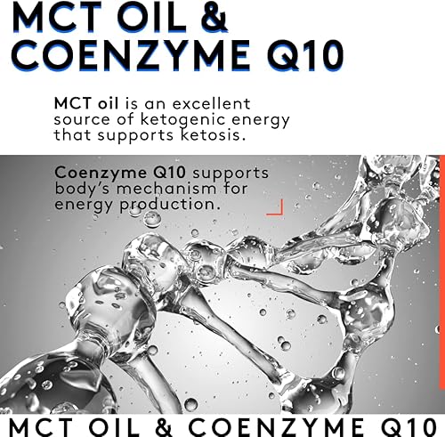 Miniatura 4 de Cápsulas de electrolitos Keto con MCT, magnesio, potasio y zinc, probióticos, CoQ10 y vitamina D3 para hidratación, energía, apoyo en ayuno, dietas