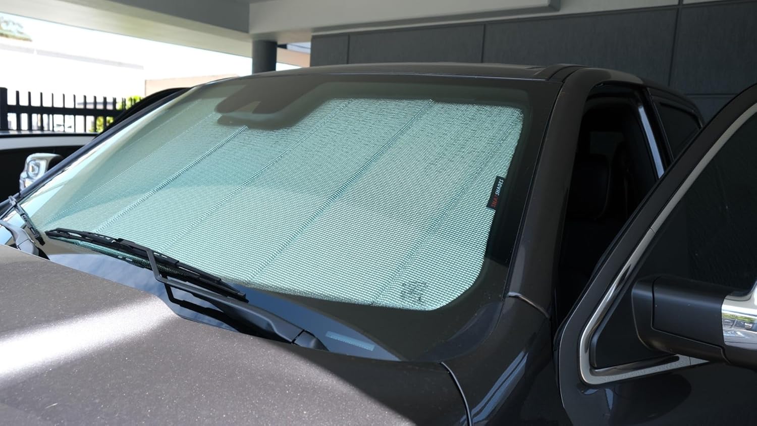 Snap Shades for RAM Pickup Crew/Quad Cab 5th Generation Front Windscreen Sun Shade (DT; 2019-Present)