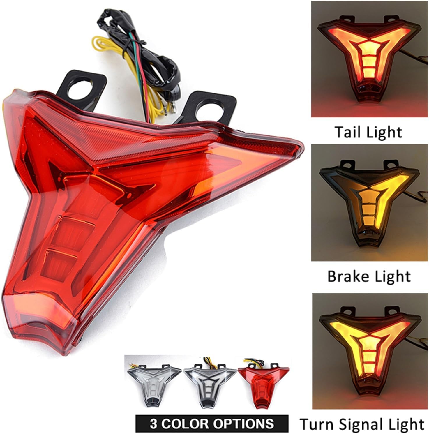 クッション② 方向指示器 リアテールライトブレーキターンシグナル統合 Led ライト