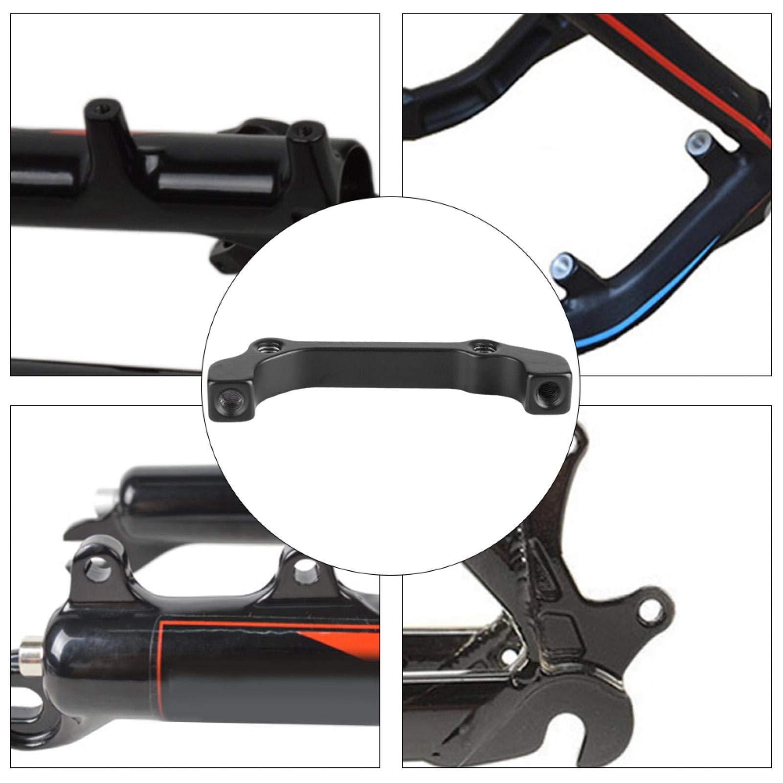 VGEBY1 Uchwyt hamulca tarczowego rower adapter hamulca tarczowego stopu aluminium mocowanie hamulca akcesoria rowerowe(DS06)