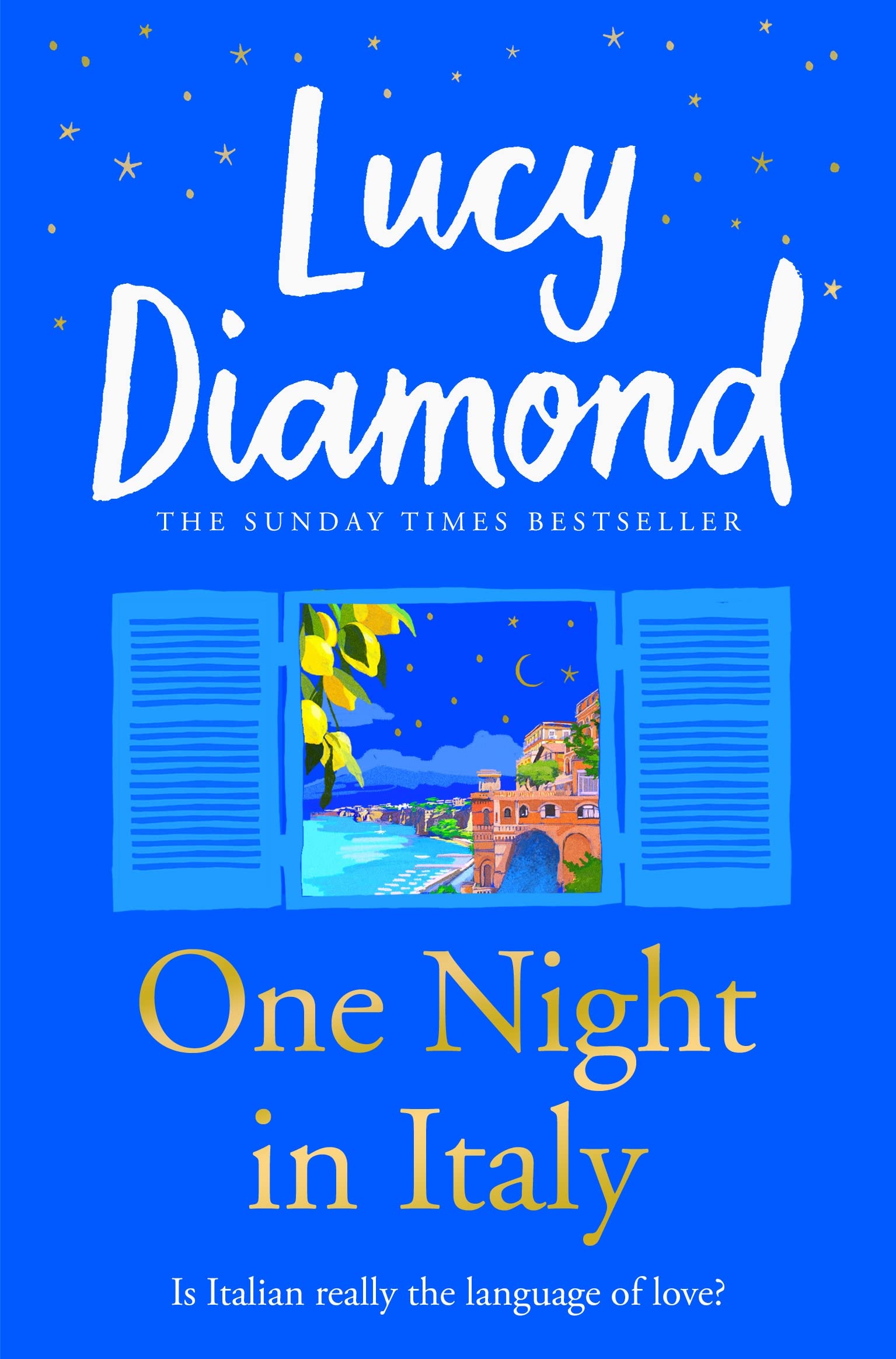Lucy Diamond Unisex Multicolor One Night In Italy Paperback Book