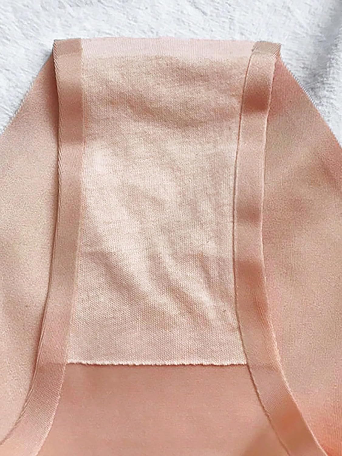 OYOANGLE Women's 3 Pack Ice Silk G String Thong Briefs Sexy Panties Seamless Underwear Mid-Rise Thongs - Image 6