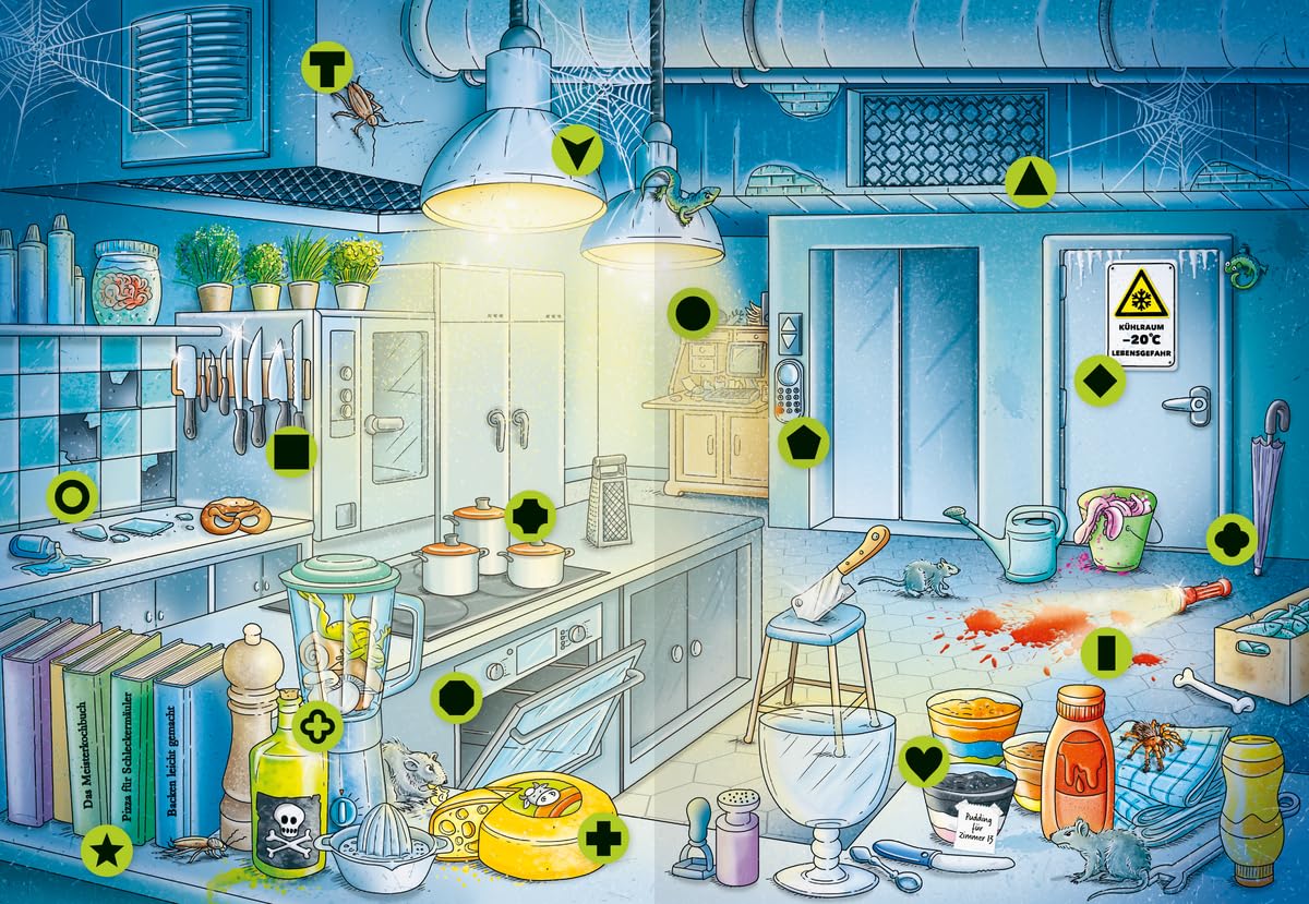 Ravensburger Escape Rätsel - Küche des Grauens