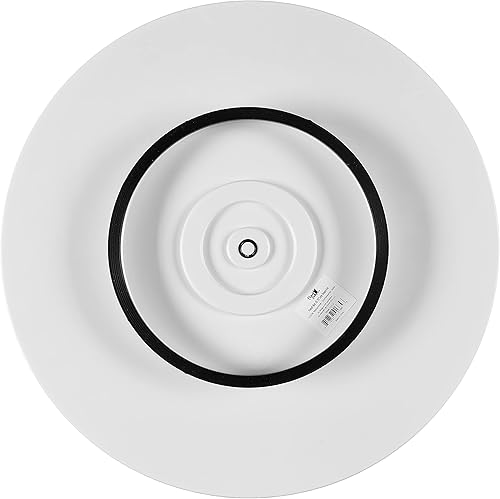 Miniatura 30 de French Bull Lazy Susan - Plato organizador de vajilla redonda de melamina giratoria para cocina, despensa, plato giratorio, servir, 9 pulgadas